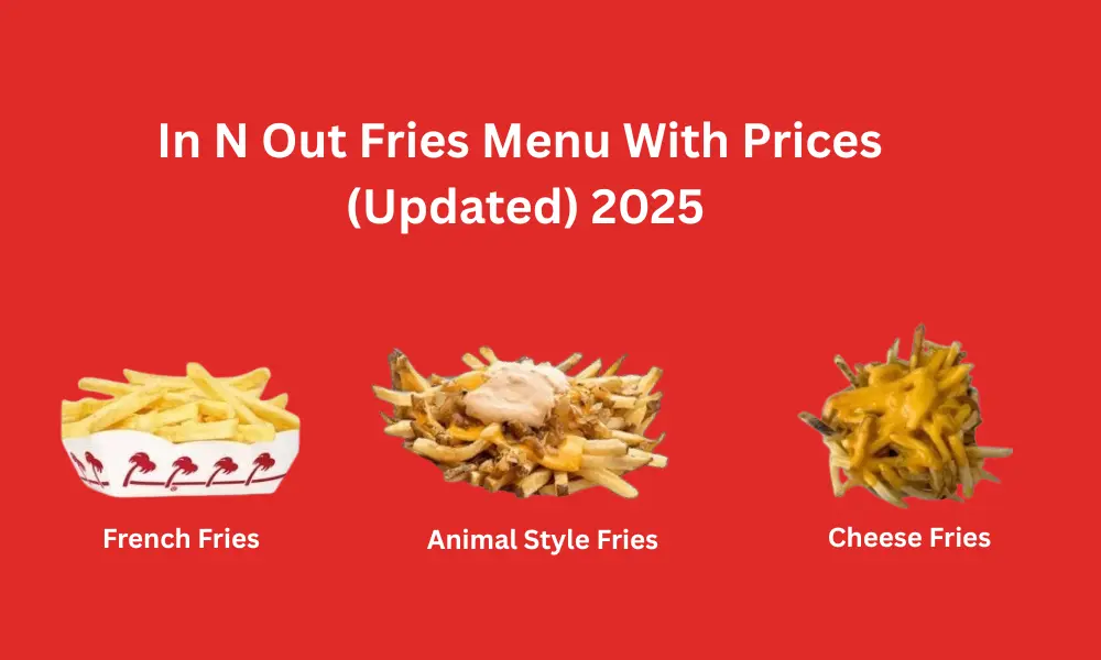 in n out fries price