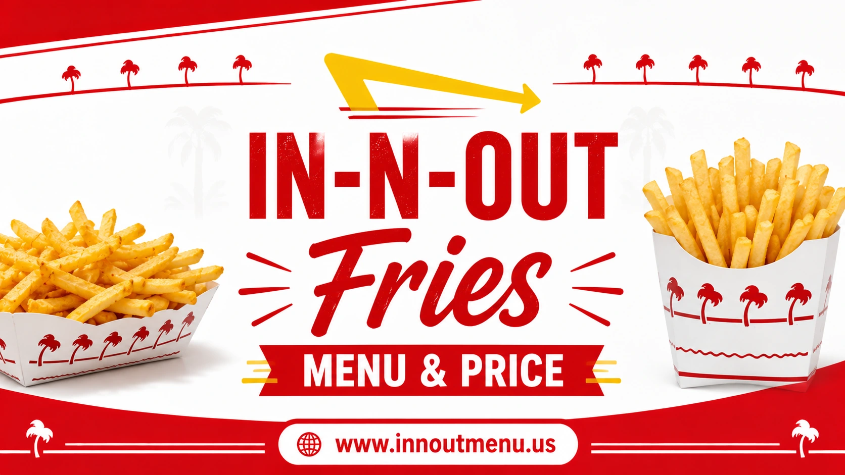 In-N-Out Fries menu